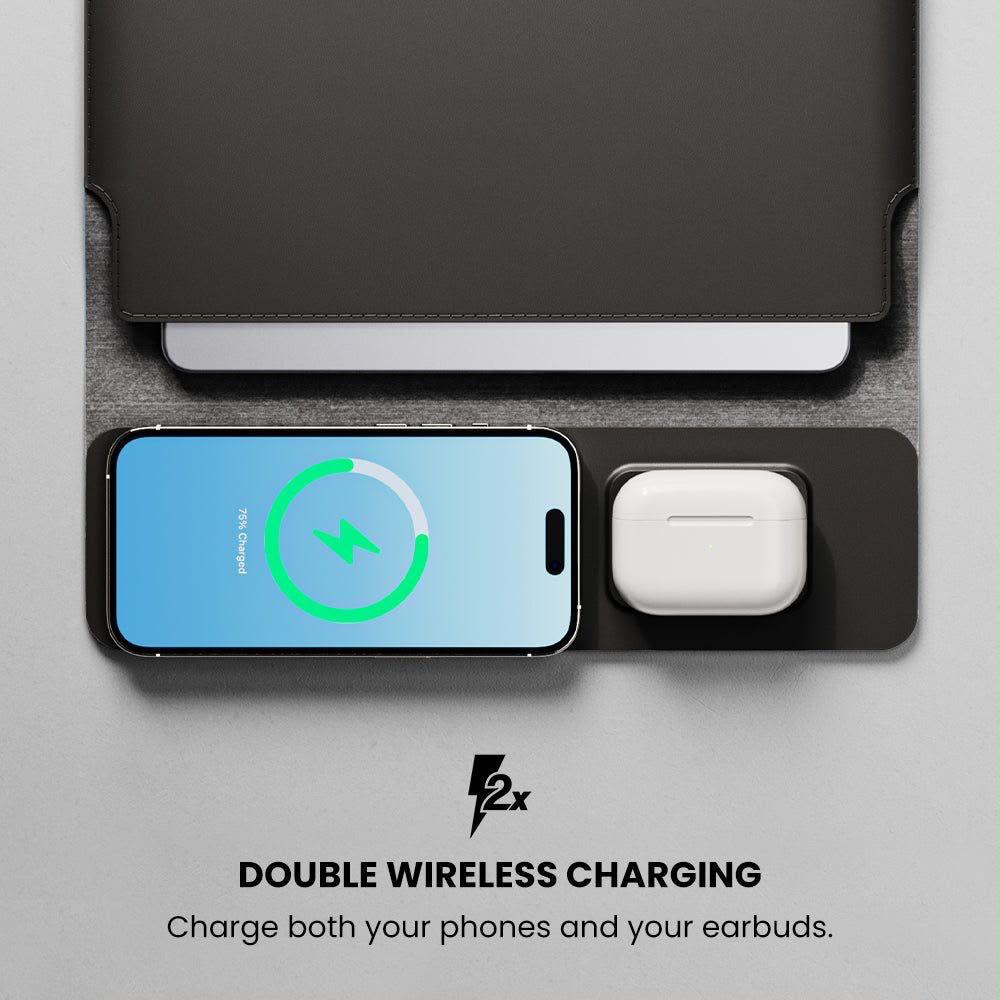 4 in 1 Wiresless Charging Laptop SleevE - Image 6