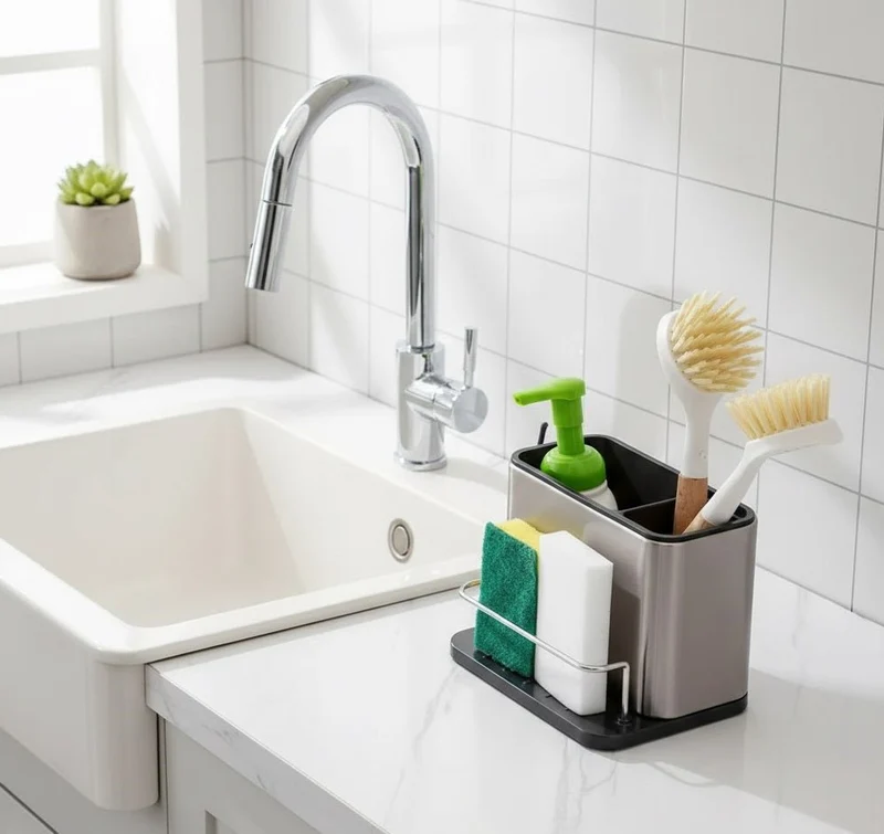 Stainless Steel Sink Storage Rack - Image 2